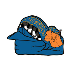 Udeng balinese traditional hat  