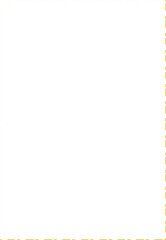 Digital png illustration of yellow shapes with copy space on transparent background