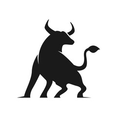 Buffalo logo design concept