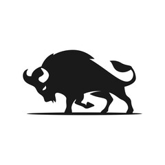 Buffalo logo design concept