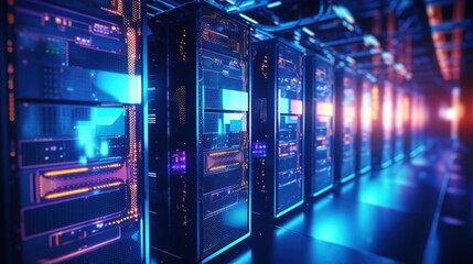 Data center in high operation