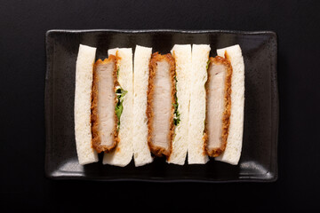 カツサンド　(ヒレカツ)