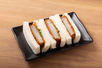 カツサンド　(ヒレカツ)