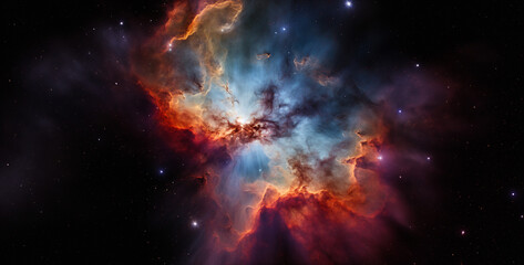 black hole 8th dimensional space fractal Cinematic lighting hd background Blue Wing Nebula extreme close up photography tilt blur insanely hd background