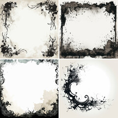 splatter distressed messy stain drip grungy ink spray stroke overlay rough sketch textured paint