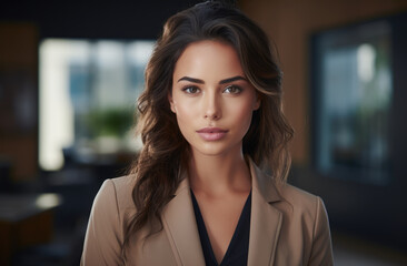 Naklejka premium Portrait of a confident working woman