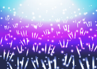コンサート会場風のキラキラ背景素材