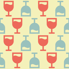 A geometric figure that is a seamless pattern.