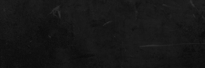 Fototapeta premium Panorama view abstract black grungy Decorative wall background Vector with old distressed vintage grunge texture. pantone of the year color concept background with space for text