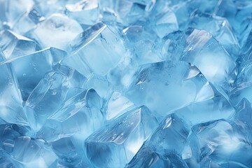 Chill Out with an Ice Cube Texture Background, a Refreshing Visual Delight