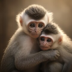 Playful Monkeys: Capturing the Charm of Primate Antics