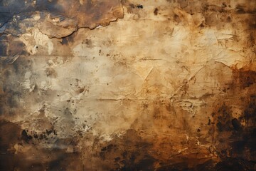 Background made with an old yellow wall - obrazy, fototapety, plakaty