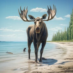 Majestic Moose: Exploring the Grandeur of the Northern Giant