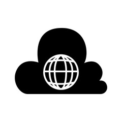 Cloud computing icon