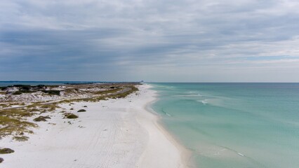 October morning at Pensacola Beach