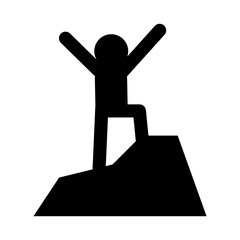 Hiking icon