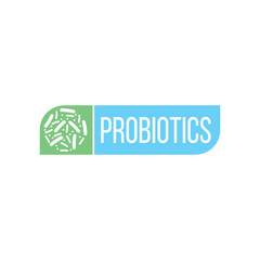 Probiotic Logo Design Template