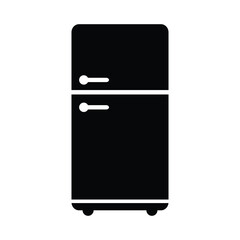 Refrigerator Icon Vector Design Template