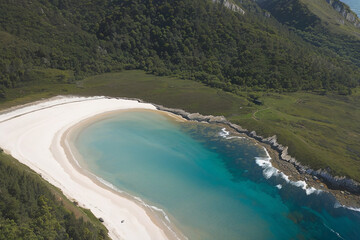 beatiful beach blue sea