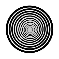Concentric circles are two or more circles having the same center but different radii. A circle is a two-dimensional geometric figure .