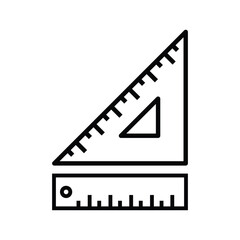 Ruller Icon Vector Design Template