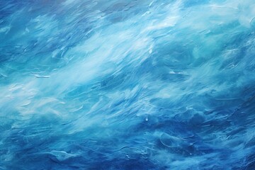 Fototapeta na wymiar Blue Rhapsody: Abstract Background with Blue Wave