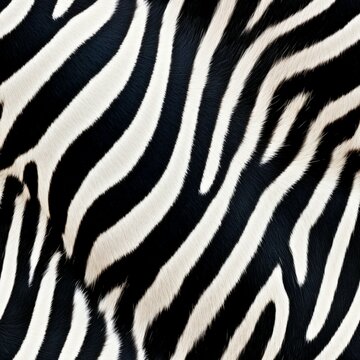 High-resolution image of Zebra stripes, seamless image