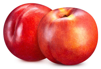 Peach fresh organic fruit