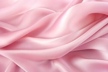 Obraz premium Pastel Pinks: Smooth, Elegant Pink Silk or Satin for Sweet, Romantic Backgrounds