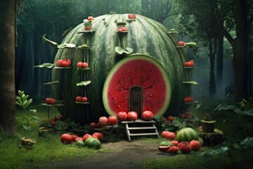 The Sweetest Home of All Watermelon