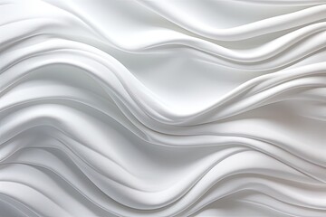 The Satin Ripples: White Gray Texture with Soft Blur Pattern
