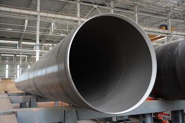 Large diameter steel pipe plant, Steel pipe manufacturing, Steel pipes for drilling oil