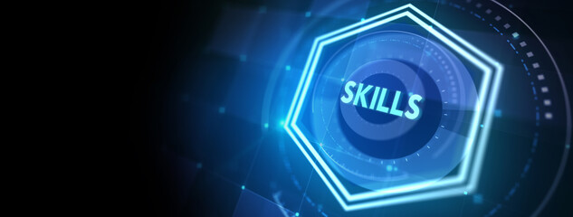 Coach motivation to skills improvement. Education concept. Training. Leadership skills. Human abilities. 3d illustration