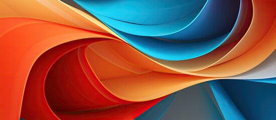Fototapeta premium Rotating abstract pattern with various backgrounds
