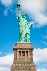 Obraz premium Statue of Liberty, in New York Harbor in New York City