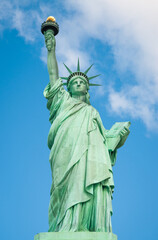 Fototapeta premium Statue of Liberty, in New York Harbor in New York City