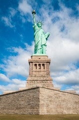 Fototapeta premium Statue of Liberty, in New York Harbor in New York City