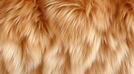 Fur texture short smooth line patterns ,animal hair brown white background