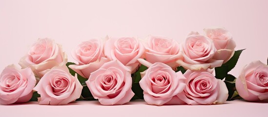 Roses that are the color pink