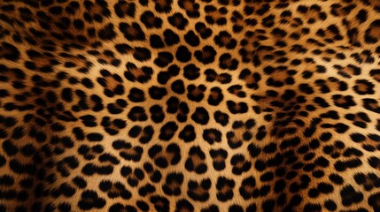 Leopard skin seamless background