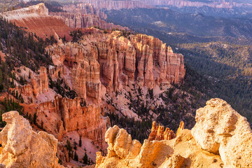 Bryce Canyon National Park, Utah, USA, incredibly colorful scenery, beautiful natural landscape. Concept, tourism, travel, landmark