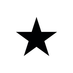 Star Icon Vector Logo Design Template