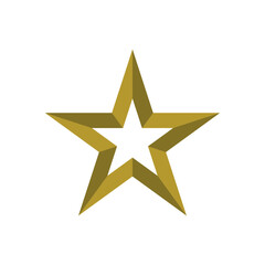 Star Icon Vector Logo Design Template