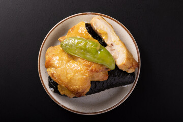 鶏西京焼きおにぎり