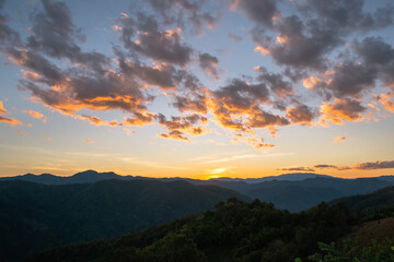 landscape and sky background