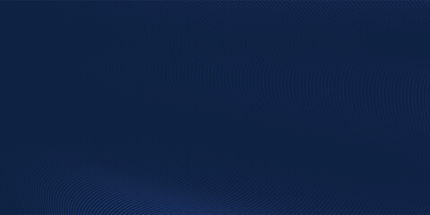 Obraz premium 3D modern wave curve abstract presentation background. Luxury paper cut background. Abstract decoration, golden pattern, halftone gradient, 3d vector illustration. Unique dark blue background