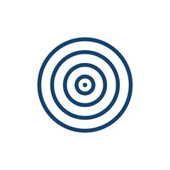Target Icon Vector Design Template
