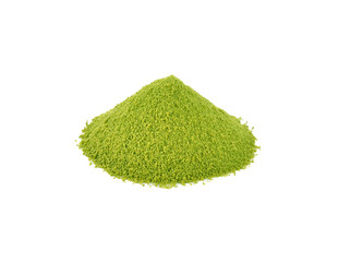 Powdered matcha green tea transparent png