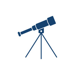 Telescope Icon Vector Design Template