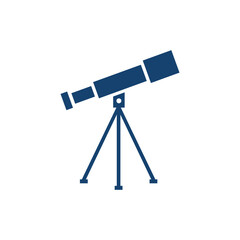 Telescope Icon Vector Design Template